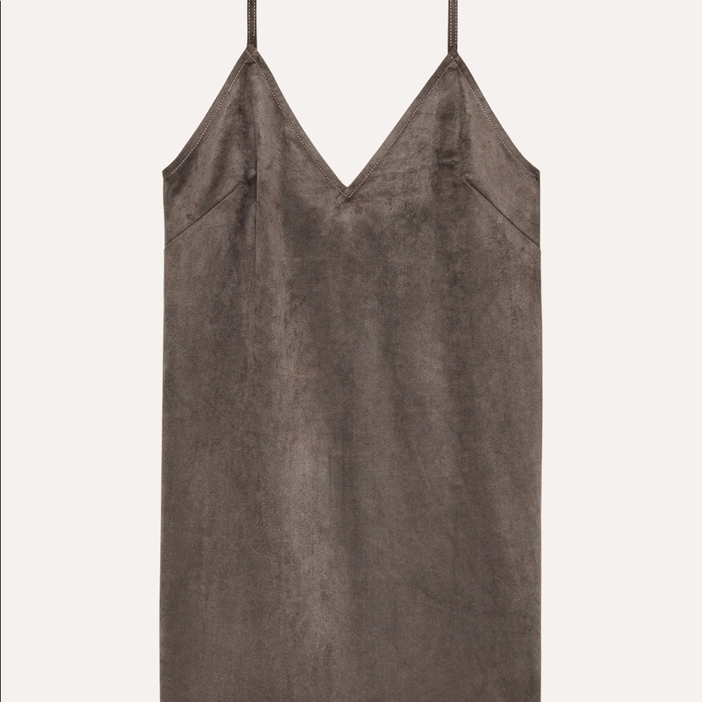 Wilfred free suede mini dress